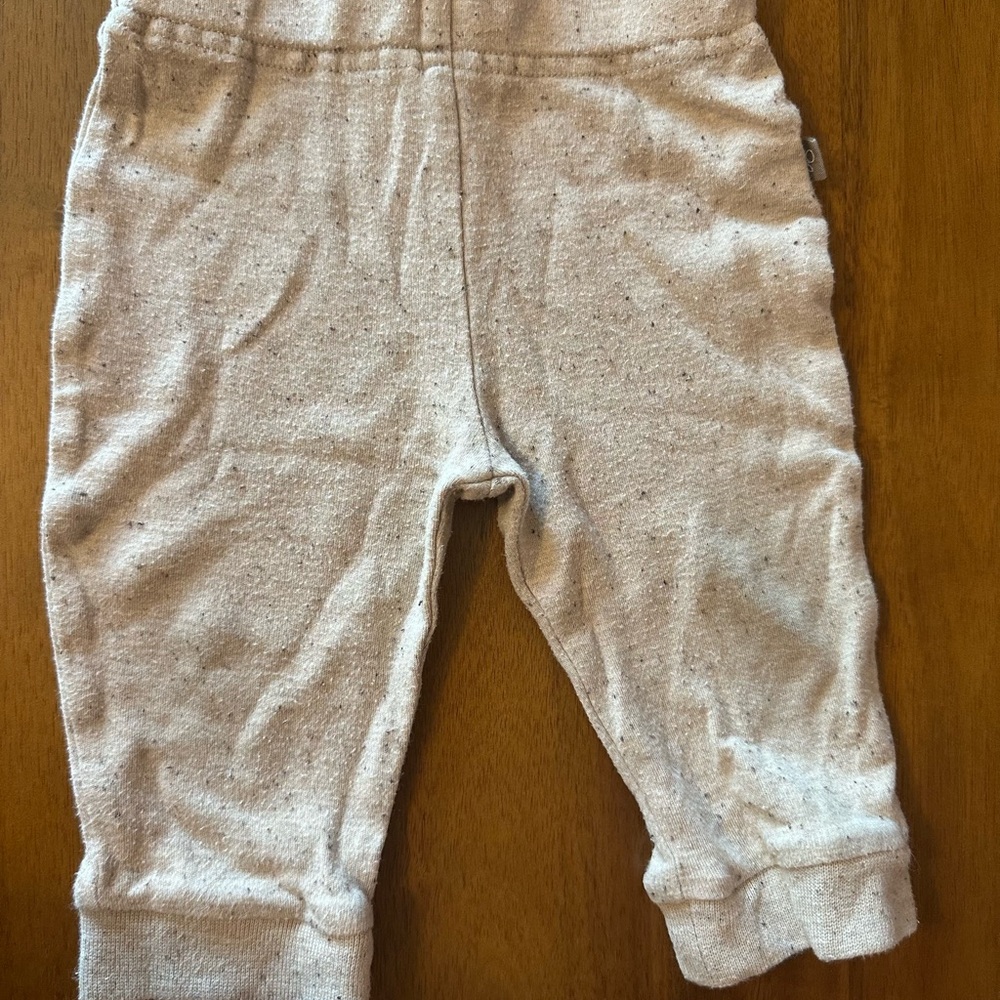 Goumi Soft Baby Trousers - Neutral Oatmeal